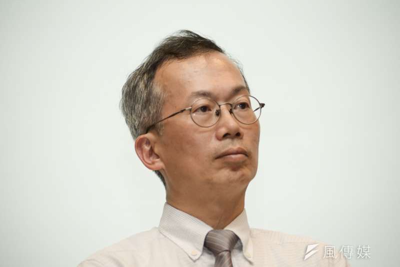 20180611-政大校長遴選公聽會,政大資科系教授李蔡彥。(甘岱民攝) 20180611-政大校長遴選公聽會,政大資科系教授李蔡彥。(甘岱民攝)