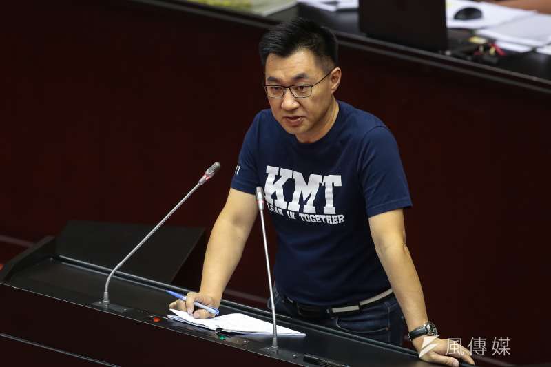 20180620-國民黨立委江啟臣20日於臨時會審查軍人年改時發言。(顏麟宇攝) 20180620-國民黨立委江啟臣20日於臨時會審查軍人年改時發言。(顏麟宇攝)