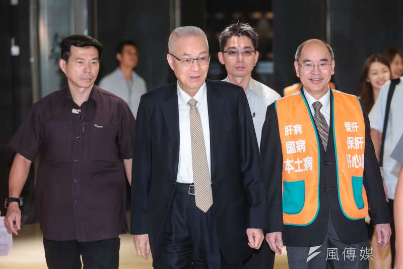 國民黨主席吳敦義要求日本為慰安婦道歉。(資料照片,顏麟宇攝)