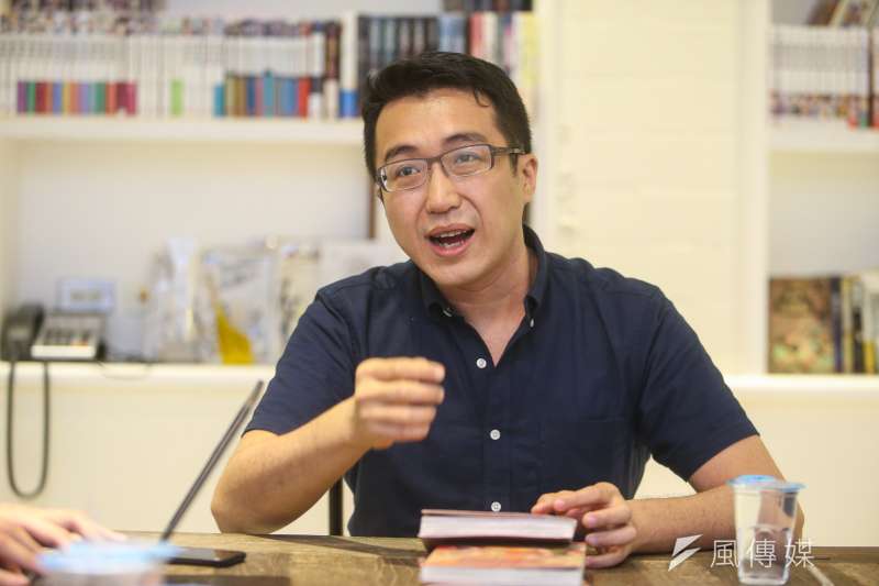 20180917-金漫獎系列專訪-漫畫家漢堡包 。(陳明仁攝) 20180917-金漫獎系列專訪-漫畫家漢堡包 。(陳明仁攝)