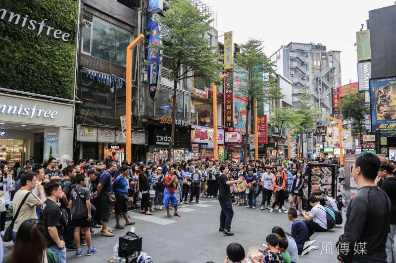 20180929-西門町街景。(簡必丞攝) 20180929-西門町街景。(簡必丞攝)