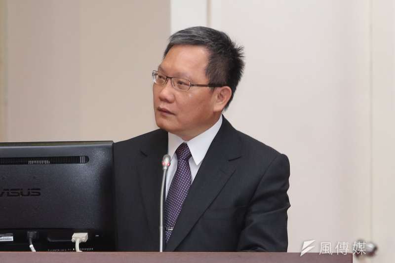 20181003-財政部長蘇建榮3日出席財政委員會。(顏麟宇攝) 20181003-財政部長蘇建榮3日出席財政委員會。(顏麟宇攝)