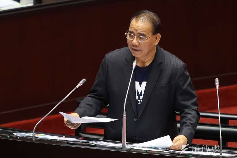 20181009-國民黨立委廖國棟9日於立院質詢。(顏麟宇攝) 20181009-國民黨立委廖國棟9日於立院質詢。(顏麟宇攝)