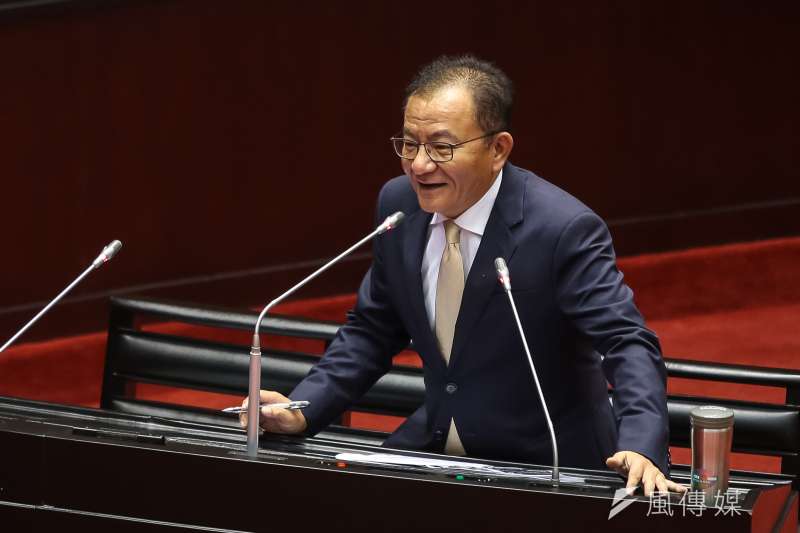 20181009-民進黨立委高志鵬9日於立院質詢。(顏麟宇攝) 20181009-民進黨立委高志鵬9日於立院質詢。(顏麟宇攝)