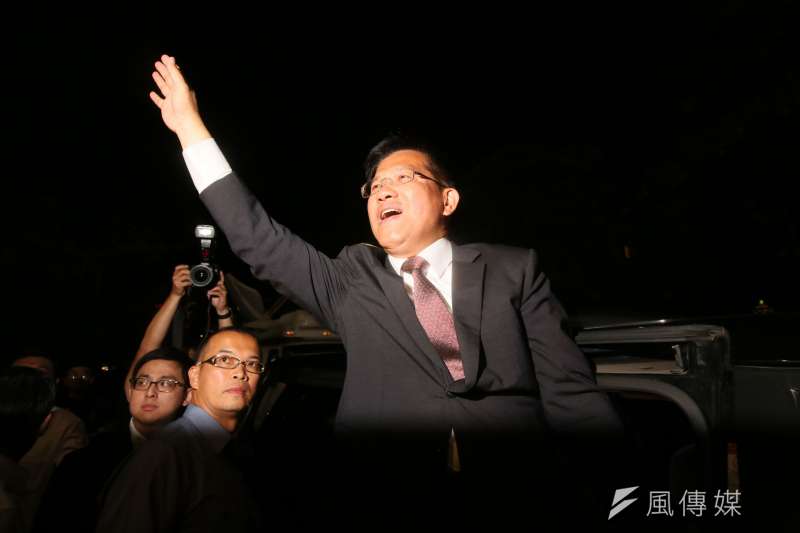 林佳龍揮手再見20181124_林佳龍宣布敗選。(新新聞柯承惠攝) 林佳龍揮手再見20181124_林佳龍宣布敗選。(新新聞柯承惠攝)