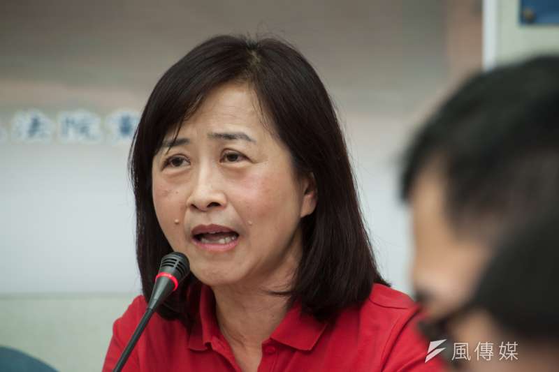 20181202-國民黨團書記長曾銘宗、副書記長柯志恩、立委林奕華召開「內閣應全面改組 回應廣大民意」記者會,立法委員林奕華。(甘岱民攝) 20181202-國民黨團書記長曾銘宗、副書記長柯志恩、立委林奕華召開「內閣應全面改組 回應廣大民意」記者會,立法委員林奕華。(甘岱民攝)