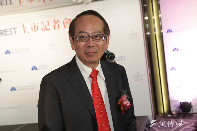 20181204-樂富資本董事長翁明正4日出席「樂富一號不動產投資信託基金上市記者會」。(顏麟宇攝) 20181204-樂富資本董事長翁明正4日出席「樂富一號不動產投資信託基金上市記者會」。(顏麟宇攝)