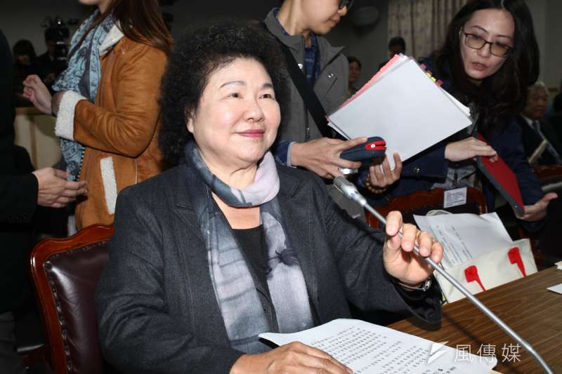 20181212-立法院司法及法制委員會,審查108總統府及其所屬預算,圖為總統府秘書長陳菊。(蔡親傑攝) 20181212-立法院司法及法制委員會,審查108總統府及其所屬預算,圖為總統府秘書長陳菊。(蔡親傑攝)