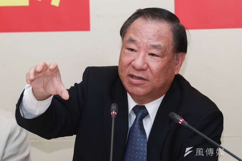 20190104-三民主義統一中國大同盟理事長葛永光出席「啟動兩岸和統進程」記者會。(蔡親傑攝) 20190104-三民主義統一中國大同盟理事長葛永光出席「啟動兩岸和統進程」記者會。(蔡親傑攝)
