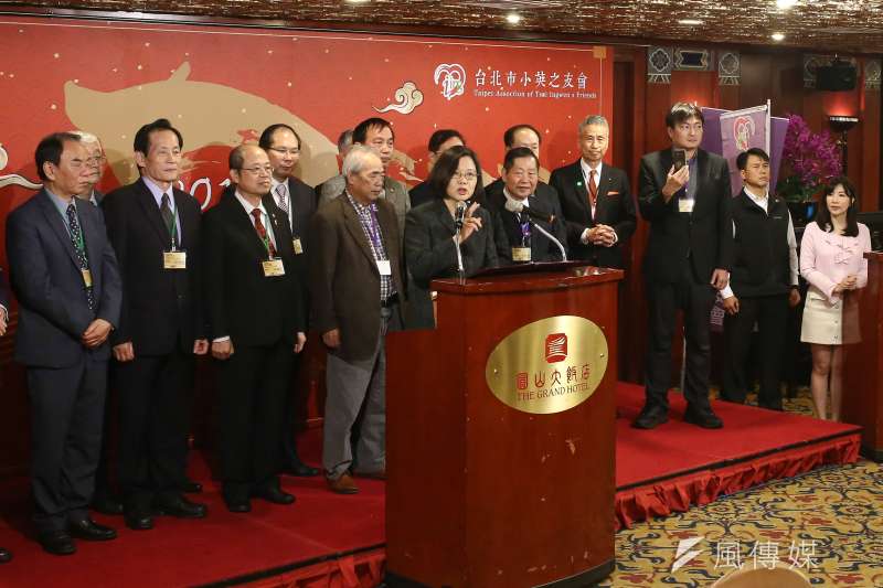 20190110-總統蔡英文出席小英之友會歲末餐會。(陳品佑攝) 20190110-總統蔡英文出席小英之友會歲末餐會。(陳品佑攝)