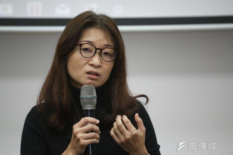 20190112-促進轉型正義委員會「解讀威權密碼:中正紀念堂的前世今生」活動,促轉會委員彭仁郁。(陳品佑攝) 20190112-促進轉型正義委員會「解讀威權密碼:中正紀念堂的前世今生」活動,促轉會委員彭仁郁。(陳品佑攝)