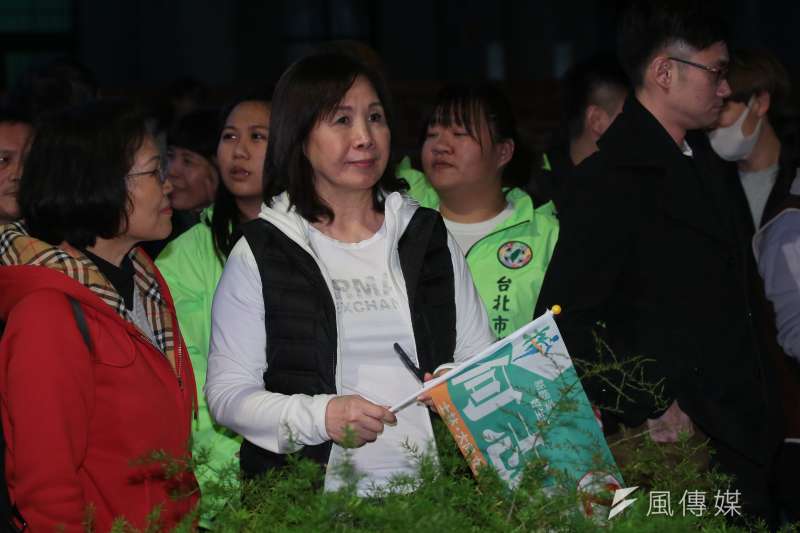 20190112-前立法委員薛凌12日出席「拚經濟,好生活」立法委員候選人何志偉大同大團結之夜。(顏麟宇攝) 20190112-前立法委員薛凌12日出席「拚經濟,好生活」立法委員候選人何志偉大同大團結之夜。(顏麟宇攝)
