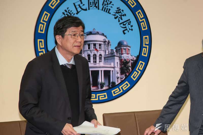 20190115-監察委員蔡崇義15日針對「前政務委員管中閔違反公服法禁止兼職規定」,召開記者會說明。(顏麟宇攝) 20190115-監察委員蔡崇義15日針對「前政務委員管中閔違反公服法禁止兼職規定」,召開記者會說明。(顏麟宇攝)