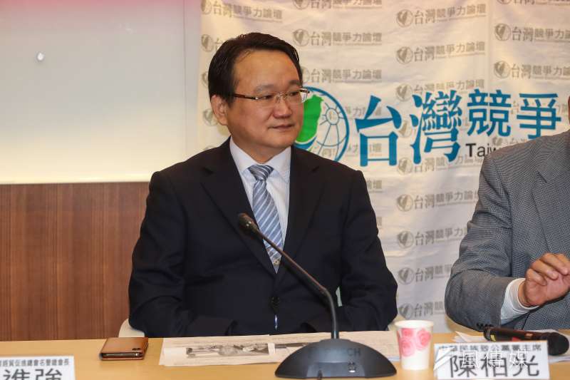 20190117-中華致公黨主席陳柏光17日出席「兩岸關係九二共識」民意調查記者會。(顏麟宇攝) 20190117-中華致公黨主席陳柏光17日出席「兩岸關係九二共識」民意調查記者會。(顏麟宇攝)