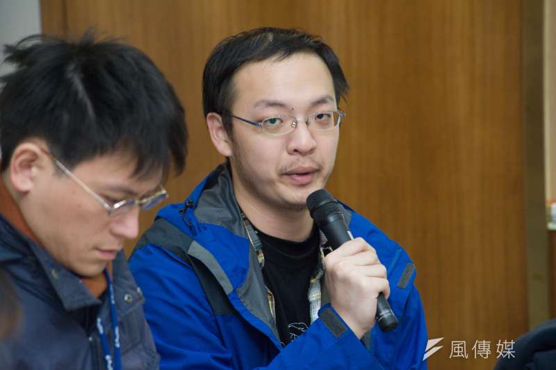 20190129-回應赤山監獄拒絕探監公告記者會,台灣永社副秘書長洪崇晏。(甘岱民攝) 20190129-回應赤山監獄拒絕探監公告記者會,台灣永社副秘書長洪崇晏。(甘岱民攝)