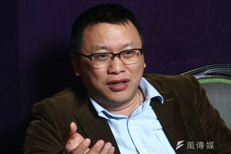 20190321-公視「我們與惡的距離」製作人湯昇榮21日接受專訪。(蔡親傑攝) 20190321-公視「我們與惡的距離」製作人湯昇榮21日接受專訪。(蔡親傑攝)