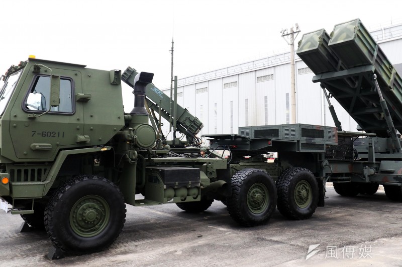 20190402_天弓飛彈是台灣長程防空的重要武器。圖為天弓飛彈發射車展示,向國人傳達國軍防空兵力的多元和先進。(資料照,蘇仲泓攝) 20190402_天弓飛彈是台灣長程防空的重要武器。圖為天弓飛彈發射車展示,向國人傳達國軍防空兵力的多元和先進。(資料照,蘇仲泓攝)