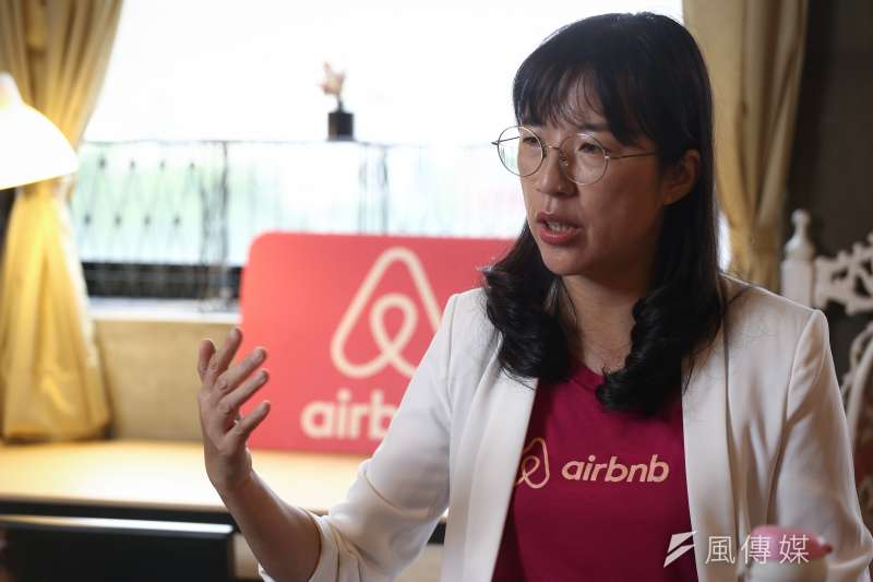 20190402-專訪Airbnb台灣、香港公共政策總監蔡文宜。(陳品佑攝) 20190402-專訪Airbnb台灣、香港公共政策總監蔡文宜。(陳品佑攝)