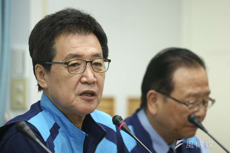 20190409-立法院國民黨團「蔡政府藉口打假動手箝制新聞自由 」記者會,立委費鴻泰。(陳品佑攝) 20190409-立法院國民黨團「蔡政府藉口打假動手箝制新聞自由 」記者會,立委費鴻泰。(陳品佑攝)