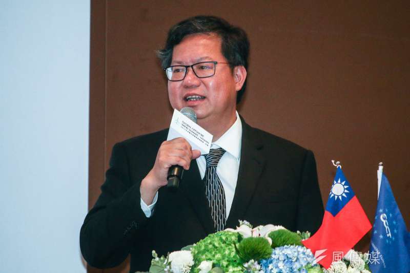 20190425-桃園市長鄭文燦25日出席「2019全球離岸風電產業高峰會」。(蔡親傑攝) 20190425-桃園市長鄭文燦25日出席「2019全球離岸風電產業高峰會」。(蔡親傑攝)