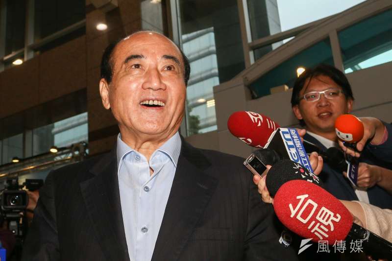20190502-前立法院長王金平2日至國民黨黨部與主席吳敦義見面,並於會後發表談話。(蔡親傑攝) 20190502-前立法院長王金平2日至國民黨黨部與主席吳敦義見面,並於會後發表談話。(蔡親傑攝)