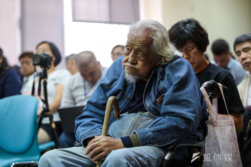 20190517-總統府資政史明17日出席「共同承擔,守護台灣:我們對蔡賴配最誠摯的呼籲」記者會。(顏麟宇攝) 20190517-總統府資政史明17日出席「共同承擔,守護台灣:我們對蔡賴配最誠摯的呼籲」記者會。(顏麟宇攝)