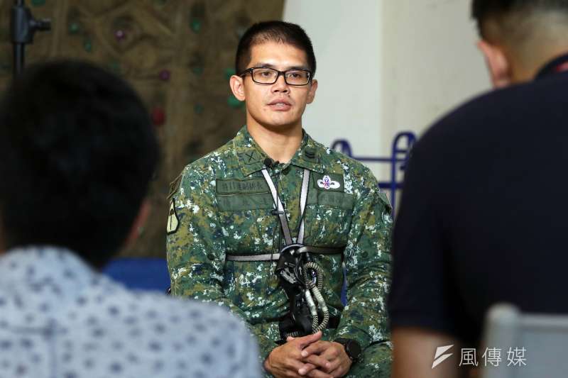 20190603_在特11連擔任副排長的楊政達士官長,去年剛完訓同時,立即投入波津加山難救援行動。(蘇仲泓攝) 20190603_在特11連擔任副排長的楊政達士官長,去年剛完訓同時,立即投入波津加山難救援行動。(蘇仲泓攝)