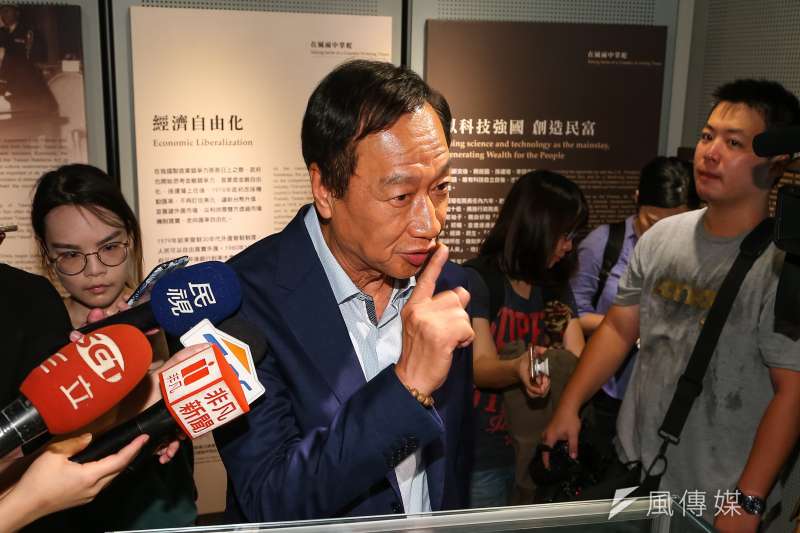 20190619-鴻海董事長郭台銘19日參訪孫運璿科技人文紀念館。(顏麟宇攝) 20190619-鴻海董事長郭台銘19日參訪孫運璿科技人文紀念館。(顏麟宇攝)