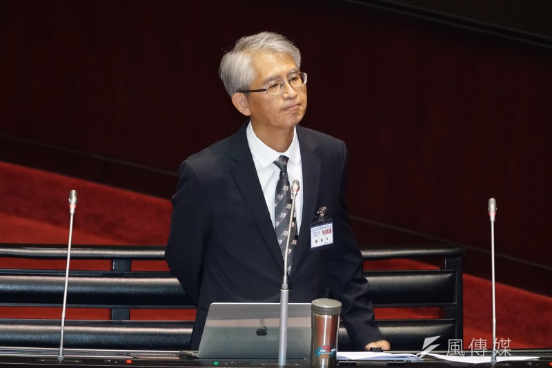20190626-立法院對司法院大法官被提名人進行詢答，台大法學院教授謝銘洋出席。（盧逸峰攝）