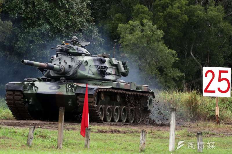 20190709-陸軍、海軍陸戰隊使用的M60A3戰車是90年代國際局勢丕變下,輾轉自美軍接收而來,雖是二手卻也是一款成熟的戰車。(蘇仲泓攝) 20190709-陸軍、海軍陸戰隊使用的M60A3戰車是90年代國際局勢丕變下,輾轉自美軍接收而來,雖是二手卻也是一款成熟的戰車。(蘇仲泓攝)