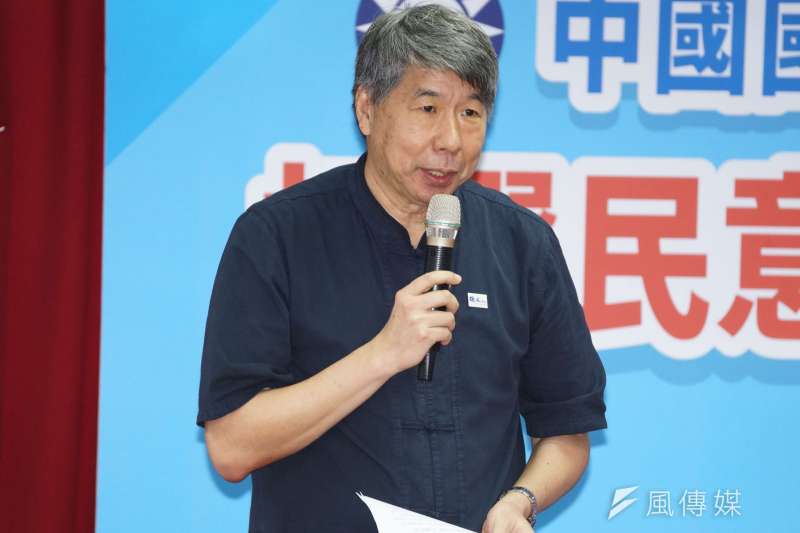 20190715-國民黨總統初選結果公佈記者會,張亞中出席。(盧逸峰攝) 20190715-國民黨總統初選結果公佈記者會,張亞中出席。(盧逸峰攝)