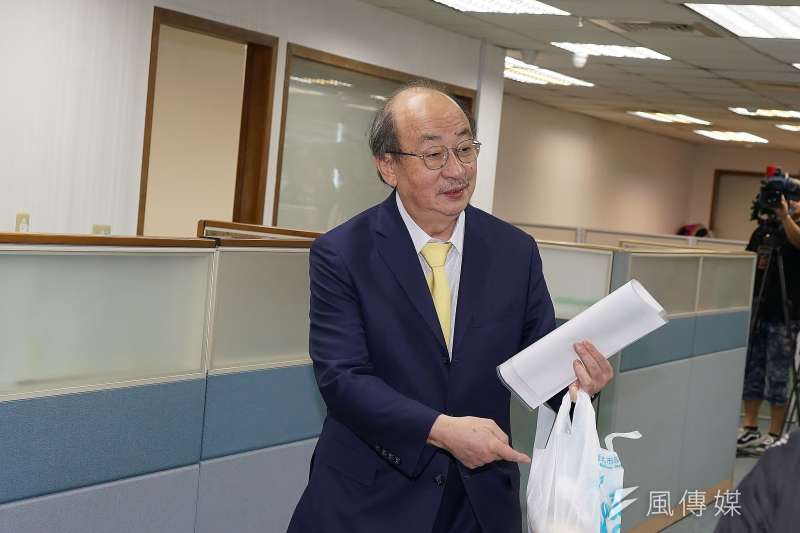 20190717-立委柯建銘出席民進黨中常會。(盧逸峰攝) 20190717-立委柯建銘出席民進黨中常會。(盧逸峰攝)