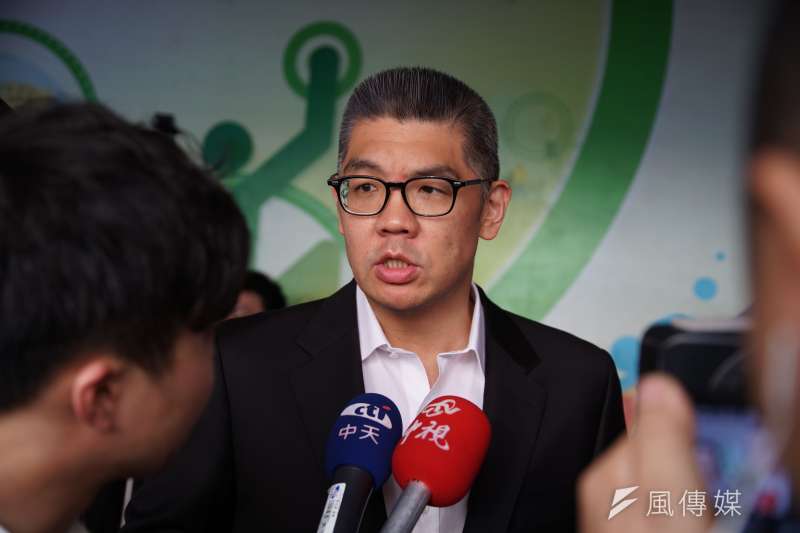 20190728-國民黨全代會,連勝文受訪。(盧逸峰攝) 20190728-國民黨全代會,連勝文受訪。(盧逸峰攝)