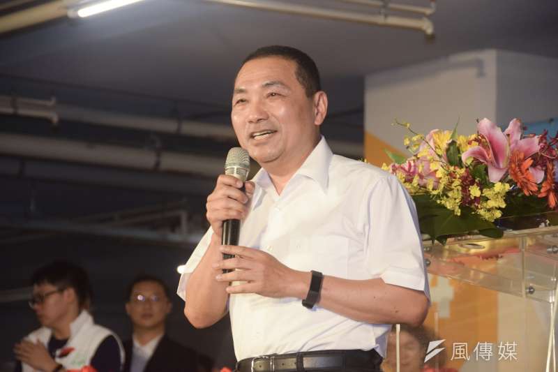 20190730－新北市長侯友宜出席「新北市三重區 三重商工地下停車場啟用典禮」。（吳俊廷攝）