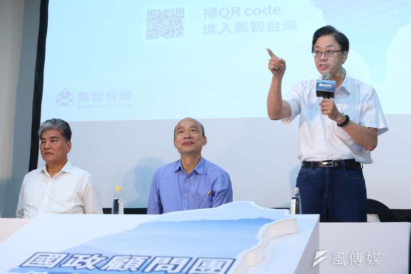 20190817-韓國瑜國政顧問團總召張善政17日舉行國政顧問團成軍記者會。(顏麟宇攝) 20190817-韓國瑜國政顧問團總召張善政17日舉行國政顧問團成軍記者會。(顏麟宇攝)
