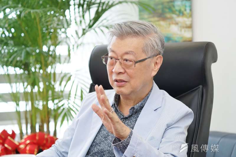 20190822-前行政院長陳冲接受《風傳媒》專訪。(盧逸峰攝) 20190822-前行政院長陳冲接受《風傳媒》專訪。(盧逸峰攝)