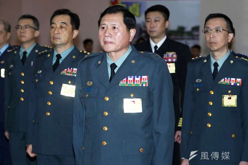 20190828-陸軍司令部政戰主任簡士偉中將（中），傳將接任政戰局長。（資料照，蘇仲泓攝）