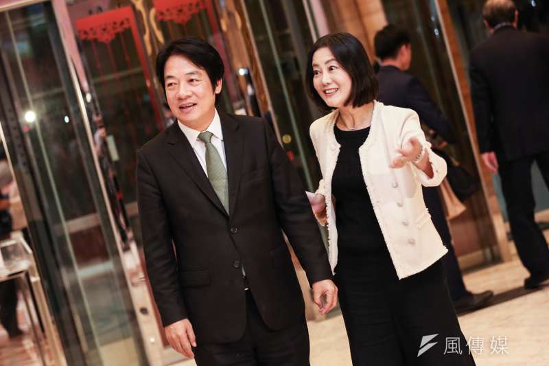 20191106-前行政院長賴清德(左)出席吳思瑤(右)加油感恩餐會。(簡必丞攝) 20191106-前行政院長賴清德(左)出席吳思瑤(右)加油感恩餐會。(簡必丞攝)