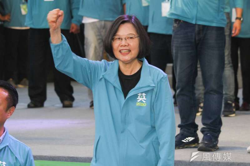20191117-總統蔡英文全國暨台北競選總部今(17)日成立。(蔡親傑攝) 20191117-總統蔡英文全國暨台北競選總部今(17)日成立。(蔡親傑攝)