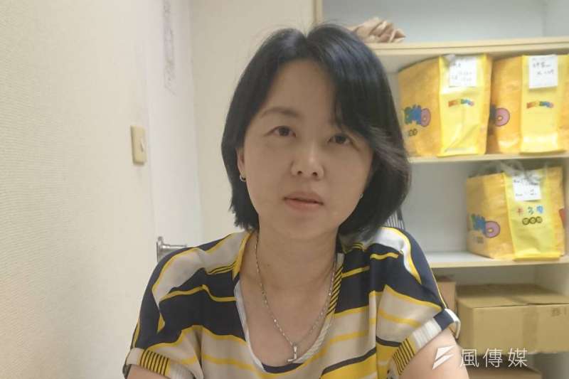 20191118-勵馨基金會台北分區事務所主任王淑芬。(黃天如攝) 20191118-勵馨基金會台北分區事務所主任王淑芬。(黃天如攝)