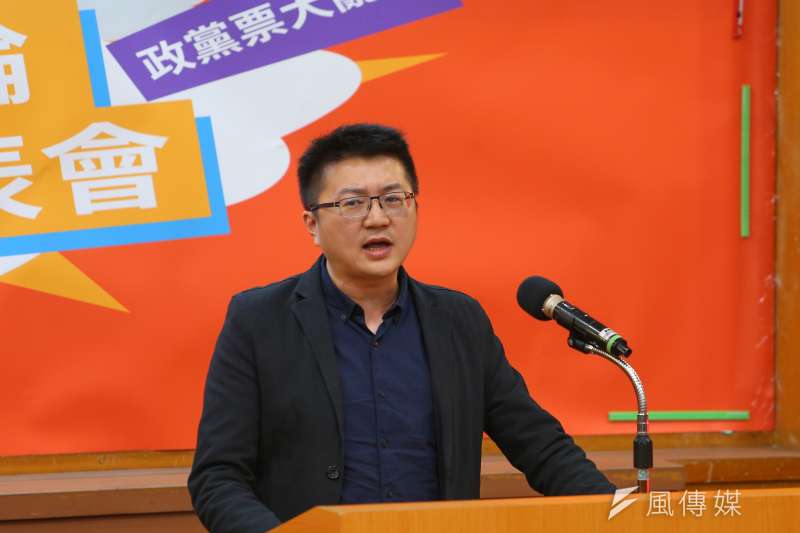 20191214-新黨代表林明正14日出席中華辯論推廣協進會舉辦政黨票辯論會。(顏麟宇攝) 20191214-新黨代表林明正14日出席中華辯論推廣協進會舉辦政黨票辯論會。(顏麟宇攝)