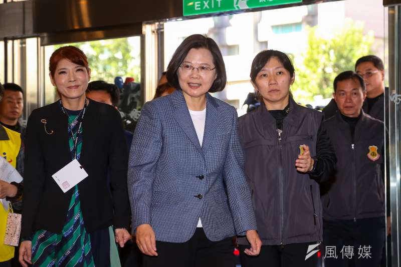20191225-民進黨總統候選人蔡英文25日出席總統候選人政見發表會。(顏麟宇攝) 20191225-民進黨總統候選人蔡英文25日出席總統候選人政見發表會。(顏麟宇攝)