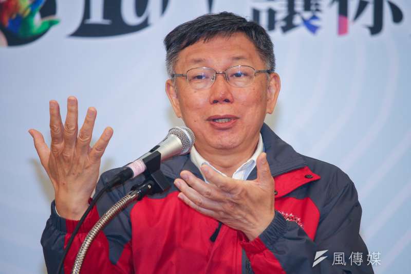 20191225-台北市長柯文哲25日出席就職五周年記者會。(蔡親傑攝) 20191225-台北市長柯文哲25日出席就職五周年記者會。(蔡親傑攝)