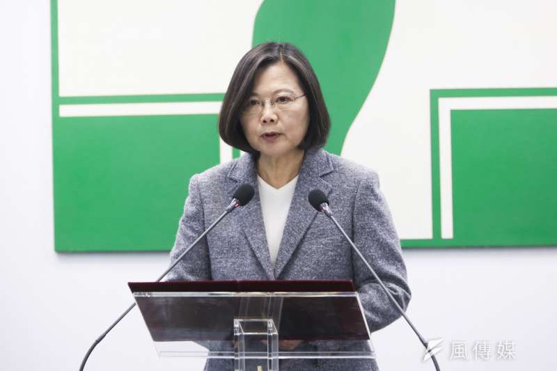 20200115-總統蔡英文15日出席民進黨中常會。(簡必丞攝) 20200115-總統蔡英文15日出席民進黨中常會。(簡必丞攝)