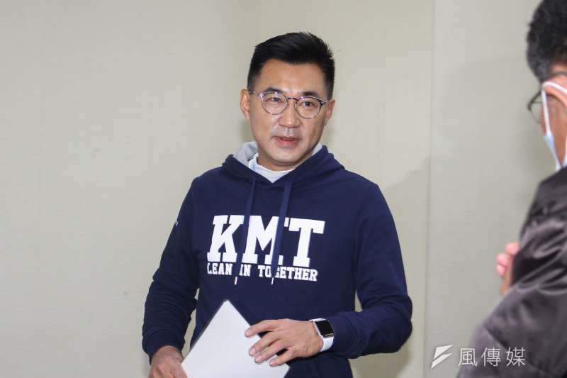 20200130-國民黨江啟臣委員前往國民黨中央黨部進行黨主席補選的領表。(蔡親傑攝) 20200130-國民黨江啟臣委員前往國民黨中央黨部進行黨主席補選的領表。(蔡親傑攝)