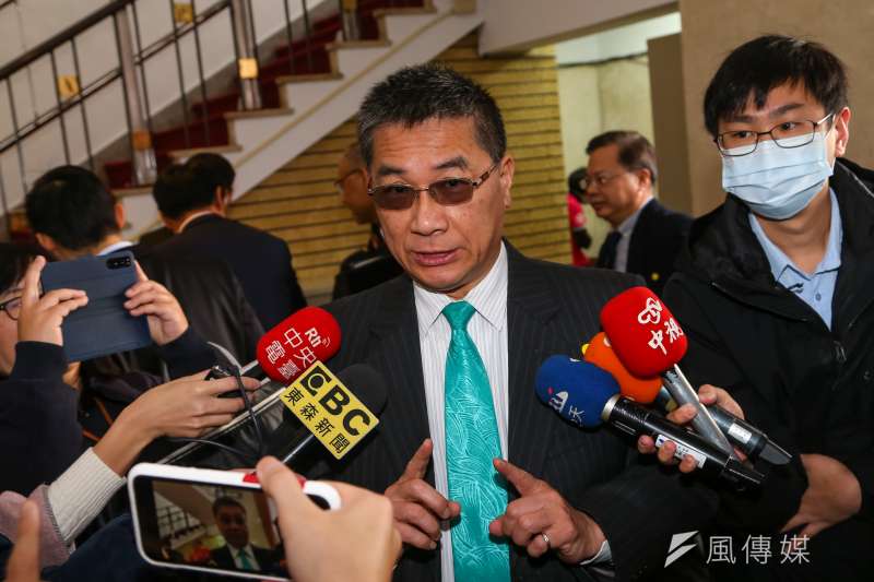 20200306-內政部長徐國勇6日接受媒體聯訪。(顏麟宇攝) 20200306-內政部長徐國勇6日接受媒體聯訪。(顏麟宇攝)
