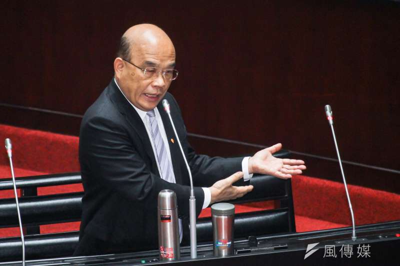 20200331-行政院長蘇貞昌31日於立法院施政備詢。 (蔡親傑攝) 20200331-行政院長蘇貞昌31日於立法院施政備詢。 (蔡親傑攝)