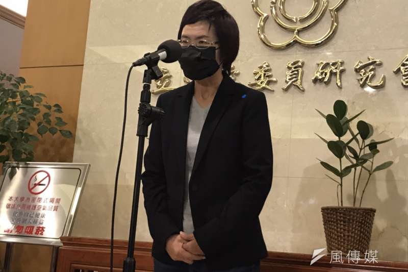 20200422-針對國會助理倒臥辦公室、送醫不治,立委陳素月22日下午出面說明。(黃信維攝) 20200422-針對國會助理倒臥辦公室、送醫不治,立委陳素月22日下午出面說明。(黃信維攝)