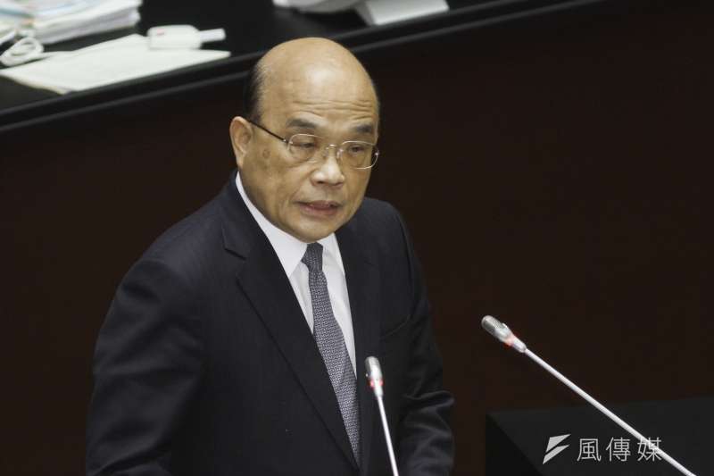 20200424-行政院長蘇貞昌24日至立院進行政務報告。(蔡親傑攝) 20200424-行政院長蘇貞昌24日至立院進行政務報告。(蔡親傑攝)
