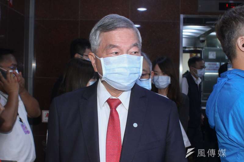 20200513-經濟部長沈榮津出席立院部會聯席會議。(蔡親傑攝)